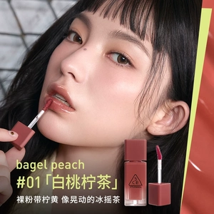 【zky8.com口红17】希芸口红多少钱：【重磅新品】3CE小硬糖唇釉 水光镜面口红蓝闪裸色海盐芭菲不沾杯1